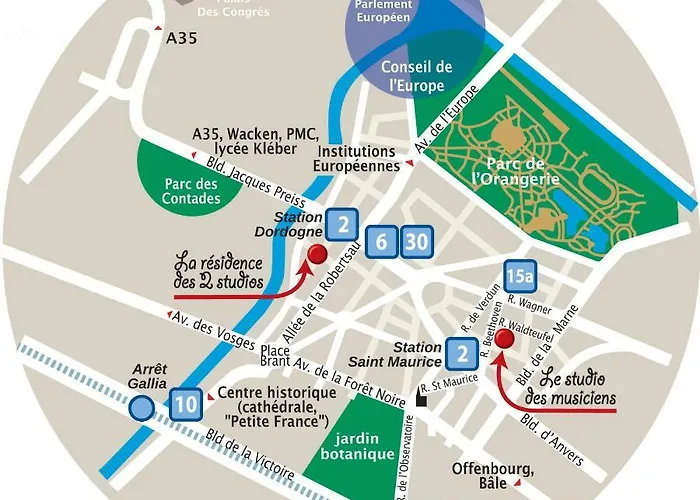 アパート Des Musiciens - Quartier Orangerie *